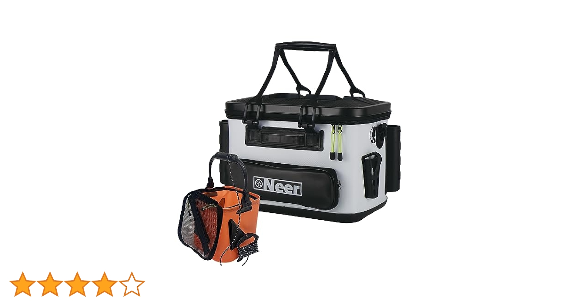 Neer バッカン 32L ブラック 水汲みバケツ付き タックルボックス1272 Amazon.co.jp: 【軽量、大容量】Neer バッカン タックルボックス